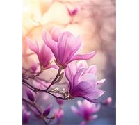 700 Piece Jigsaw Puzzles for Adults, Impossible Hard Difficult Challenging jigsaw puzzle 700 pieces adult Puzzles Classic Educational Games 52x38cm,Pink Flower Branch
