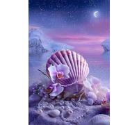 700 Piece Jigsaw Puzzles for Adults Moon Beach Shells, Educational Games, Challenging & Brainteasing for Men Women Elders Seniors, Puzzle 700 Pieces