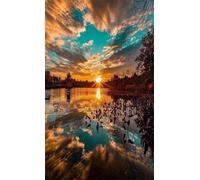 700 Piece Jigsaw Puzzles for Adults Sunset Lake Challenging Puzzle Educational Games Puzzle for Adults 700 Pieces Family Game Great Gift Idea, 20.5 x 15 inch