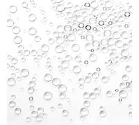 700 Pieces Clear Dewdrop Water Droplets Embellishments Round Clear Dew Drop Simulation Resin Water Beads for DIY Scrapbooking Crafts Card Making Decor Accessories