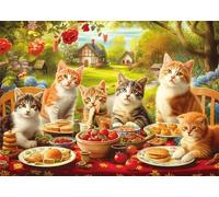 700 Pieces Jigsaw Puzzles For Adults Educational Game Challenge Toy Gifts 700 piece puzzles for adults Family Activity Game Puzzle Cats Party