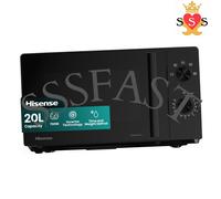 700 Watts 20 Litre Inverter Microwave Oven H20MOBP1HIUK Black, EACH