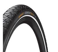 700 x 32mm Continental Contact Plus City/Trekking Tyre in Black/Reflex Rigid