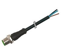 7000-12041-6150500 Connection cable M12 PIN: 5 straight 5m plug 125VAC 4A MUR