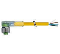 7000-12421-0341000 Interconnect Cable M12 PIN: 4 Angled 10m Male 4A IP67 M