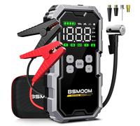 7000A Car Emergency Start Power Supply with Air Compressor, Battery Supercharger and Wireless Tire Inflator 12V Auto Jumper box B02-T