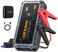 7000A Jump Starter Power Pack, 12V Car Battery Booster Jump Starter for Up to All Gas and 10.0L Diesel Engine Car jump starter, Jump Pack, Battery Booster with Jumper Cable,Lights,Storage Case,Compact