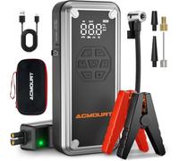 7000A Jump Starter Power Pack with Air Compressor 12V Car Battery Booster