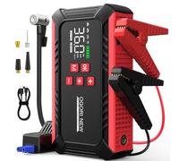 7000A Jump Starter with Air Compressor, 21800mAh Car Battery Jump Starter (All Gas/16.0L Diesel) with 150PSI Auto-Shutoff Tire Inflator, 12V Jump Box Car Battery Jumper Starter Portable