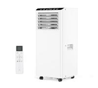 7000BTU Portable Air Conditioner, 3-In-1 Air Conditioning Unit, Cool, Dehumidifier, Fan and Sleep Mode for Room Up to 300 Sq.ft, with Remote Control, 24H Timer & Window Kit, for Home, Bedroom, Office