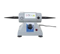 7000RPM Jewelry Polishing Machine Tabletop Polisher Double-Head Grinding Machine for DIY Jade Metal Small Power Adjustable Speed