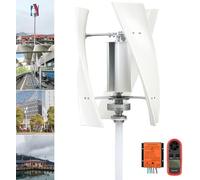 7000W Vertical Axis Wind Turbine Generator Kit with MPPT Controller for Home Street Lighting - Magnetic Levitation Technology