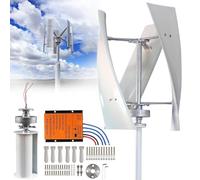 7000W Vertical Wind Turbine Kit with 3 Blades & Controller - Permanent Magnetic Levitation Wind Generator for Home Use, 12V Wind Power Solution