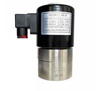 700bar 70MPa 2 Way Hydraulic Oil high Pressure Solenoid Valve 1/4 3/8 24V Orifice 1mm SS304 DN1 Normally Close(NPT_48V)