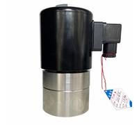 700bar 70MPa 2 Way Solenoid Valve CO2 1/4 3/8 24V Orifice 2mm SS304 DN2 Normally Close 200°C(G-AC120V)