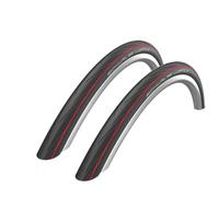 Schwalbe Lugano II 700x25 K-Guard Rigid Tyre Black Red