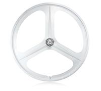 700C Fixed Gear Bike Wheelset Mag Wheel V Brake Front Rear 100/120MM Bicycle Rim 3 Spokes 27 Mm Width