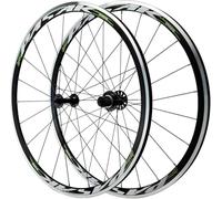 700C Racing Bike Wheels with V-Brakes/On The Rim Dual Wall Rims 30Mm for 8 9 10 11 12 Speed Hubs 100/130 Mm QR,Green