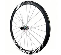 700C Road Bike Front Wheel Disc Brake Quick Release 9X100mm/10X135mm Rear Wheel 24H Hubs Support 8-9-10-11 12 Speed(Colorful,Rear)