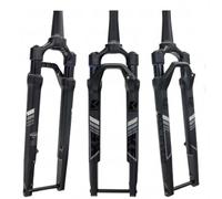 700C Road Bike Suspension Fork Manual Lockout Thru Axle 100 * 12MM Absorber Tapered Air Off-Road Disc Brake Fork Gravel Bike Fork 40mm Travel