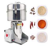 700G Electric Grain Grinder Mill Herb Grinder Swing Type Pulverizer Stainless Steel Fine Powder Machine High Speed 36000R / Min Cereals Crusher for Milling Kitchen Bean Sp