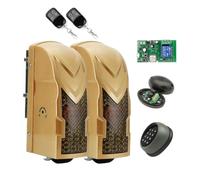 700KG Automatic Double Rolling Wheel Swing Gate Opener with Wireless Keypad Actuator Roller WiFi Door Motor Scroll Drive(5)