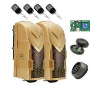 700KG Automatic Double Rolling Wheel Swing Gate Opener with Wireless Keypad Actuator Roller WiFi Door Motor Scroll Drive(6)