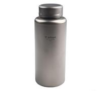 700ml 1L Water Bottle with Double Seal System for Outdoor Adventures Lightweight Titanium Mug Suitable for Tea Coffee or Soup on the Move (700ml)