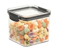 700ml Clear Airtight Food Storage Container - BPA-Free Plastic Box with Locking Clip Lid - Stackable, Leakproof Kitchen Pantry Organizer - Ideal for Snacks, Dry Goods, Meal Prep, Home & Office Use