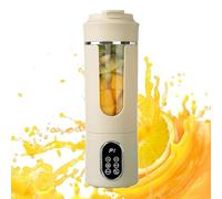 700ml Mini Portable Blender,1500mAh USB Rechargeable with 12 Cutters,with 4 Cutting Mode,Portable Smoothies Blenders,Personal Blender for Fruit Smoothies,Milkshakes,Vegetable Juices