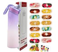 700ml sports water bottle with pods in 14 flavours, the tritan material is not afraid of high temperatures, and the natural fruit flavor extracted makes drinking water safe and tasty.0 Sugar 0 Calorie