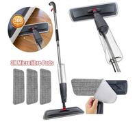 700Ml Spray Mop Microfibre Water Spraying Floor Cleaner Kitchen Tiles Marble
