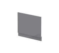 700mm Bath MDF End Panel & Plinth - Gloss Cloud Grey