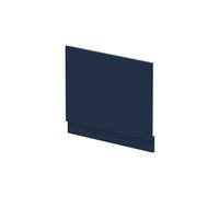 700mm Edge/Power Straight End Bath Panel & Plinth - Matt Midnight Blue