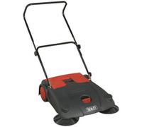 700mm Floor Sweeper - Hard Floor 4-Brush System - 20L Hopper - Tubular Handle