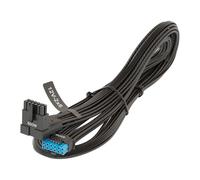 700mm Seasonic Native 12V-2x6 90° Cable, Black, 12V-2x6 to 12V-2x6 90 Degree, 16