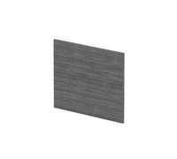 700mm Square MFC Reversible Shower Bath - Woodgrain Anthracite