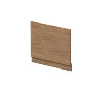 Balterley 700mm Straight Bath End Panel And Plinth - Antique Oak