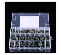 700PCS/lot 24Value Capacitor kit 100V 2A221J to 2A474J Polyester Film Capacitor Assorted Kit 0.47nF 0.68nF 1nF 2.2nF Capacitors RRBXXUYN