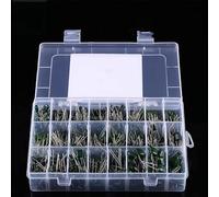 700PCS/lot 24Value Capacitor kit 100V 2A221J to 2A474J Polyester Film Capacitor Assorted Kit 0.47nF 0.68nF 1nF 2.2nF Capacitors KzHgIdRY