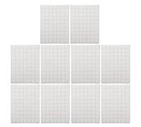 700Pcs Self Adhesive Dots Strong Adhesion Transparent Double Sides Sticky Coins for Paper Glass Leather Household Use