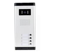 700TVL Waterproof Intercom System Video Door Phone Outdoor Camera IR Light Vision With Multi Call Buttons For Apartment/Homes(520C-4)
