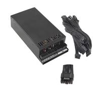 700W High-Efficiency Gaming Power Supply, Compact 1U Thermal Control & Full Modular Design for Desktop/Server PCs Metal Housing Power Unit