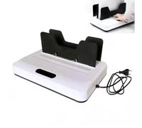 700W Thermal Binding Machine, 600 Sheets Document Binder, No Preheating, Digital Panel, Air Cooling Tray for Office Reports Contracts
