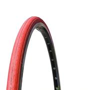 700x23c Red Road Tire Bold Sidewall 700/23c Low Rolling Resistance 700 23 c for Road Commuter High-Visibility Bicycle(Tire)
