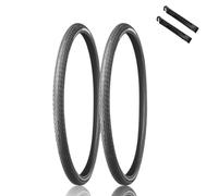 700x38c(40-622)/700x40c(42-622) Bike Tyres,Puncture Proof Bicycle Replacement Accessories with 2 Levers,Compatible with Road Mountain Electric Hybrid Urban Commuting Bikes (700x40c)
