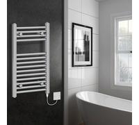 (700x400mm - 100W) WarmeHaus Electric Straight Heated Towel Rail
