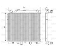 Brand New Genuine Valeo Radiator 16400-30090