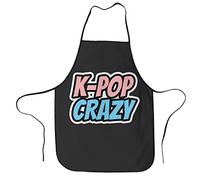 702 Artist Apron K-Pop Crazy Korean Pop Music Fan, Cooking Apron Professional Art Apron Waterproof Chef Apron For Restaurant Housework Kitchen