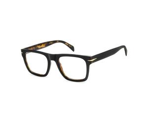 7020Flat WR7 Eyeglasses, unisex, Eyewear by David Beckham, Glasses, Brown, 51 MM, Accessories 51 MM